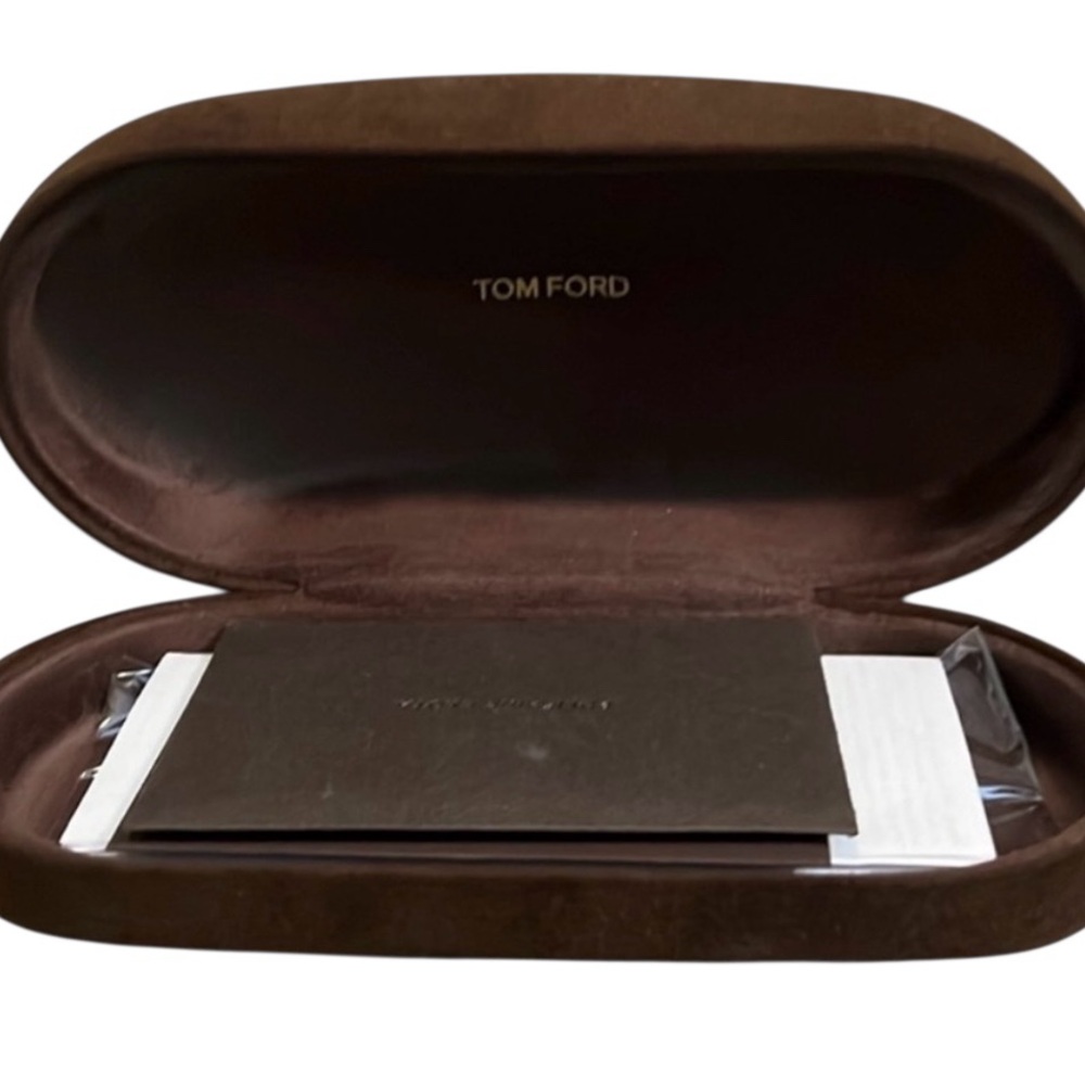 Tom Ford Dark Brown Eyewear Hard Case Only